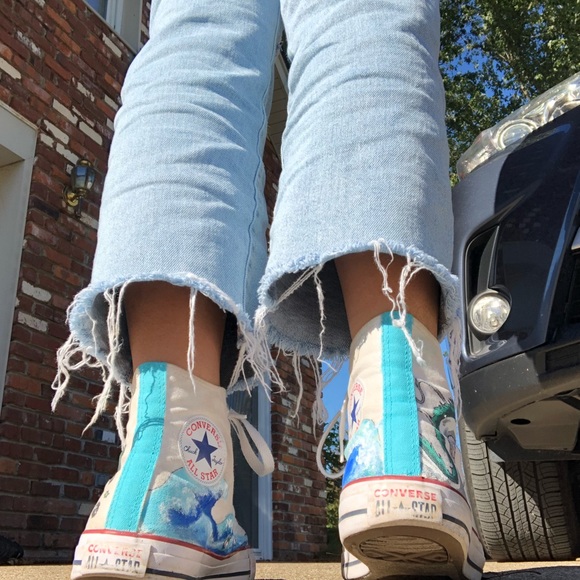 Custom Painted Converse! - Picture 7 of 7